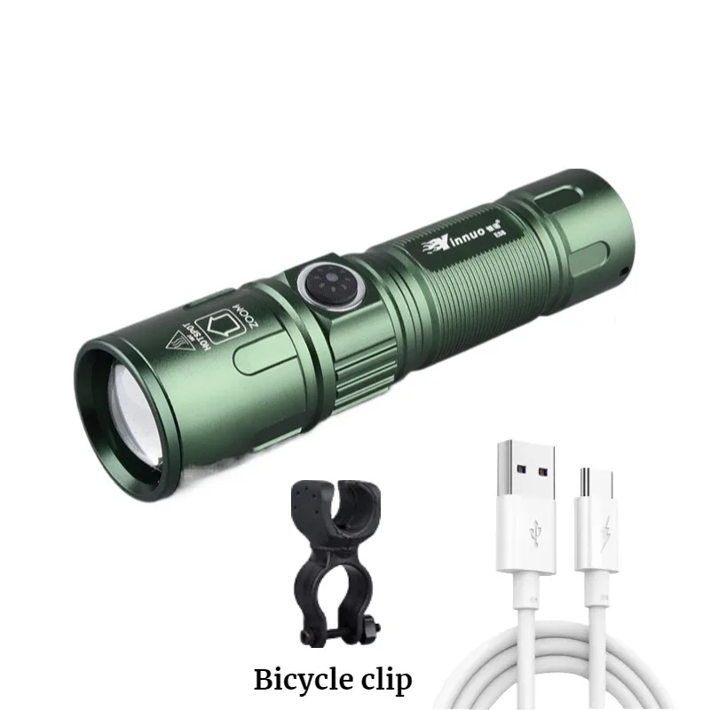  slider image of Portable LED Flashlight Zoomable