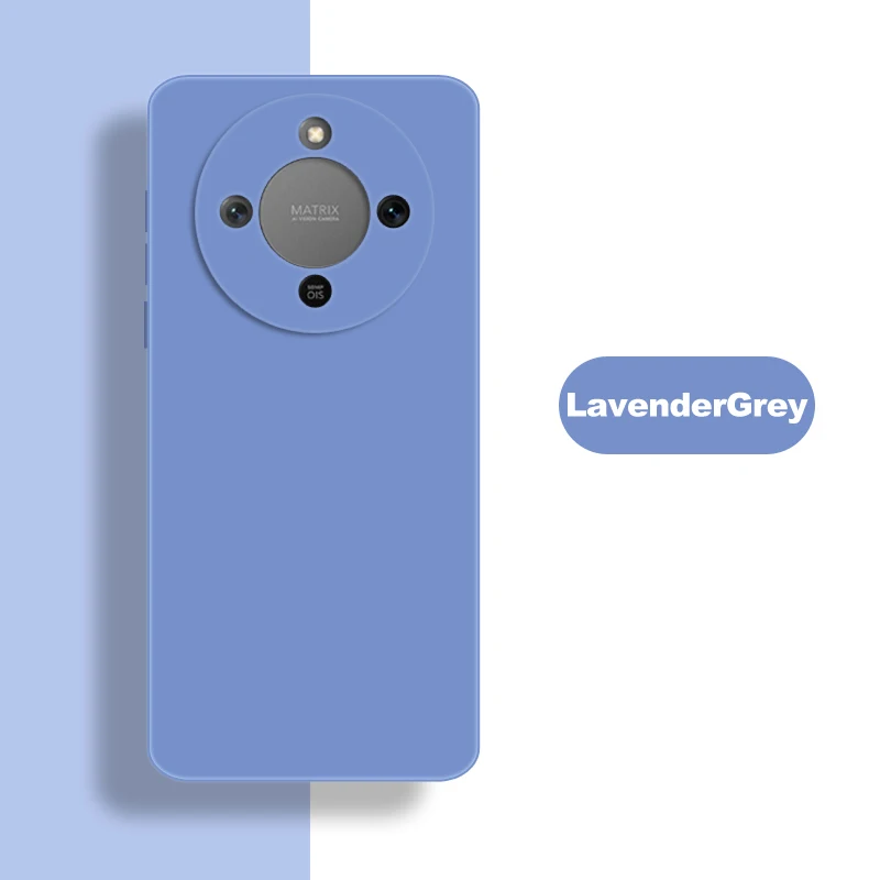 Soft Liquid Silicone Durable Bumper Shield Protective Phone Case in Blue