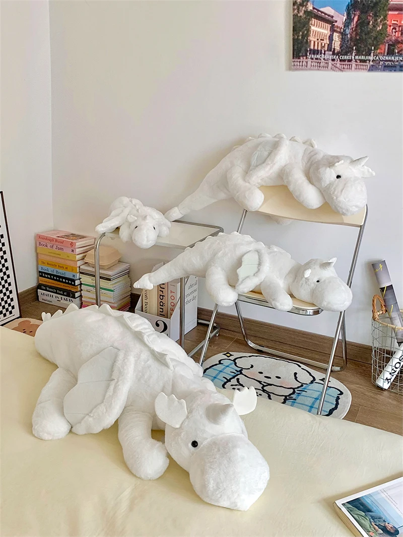 Winged dragon plush pillow additional size image