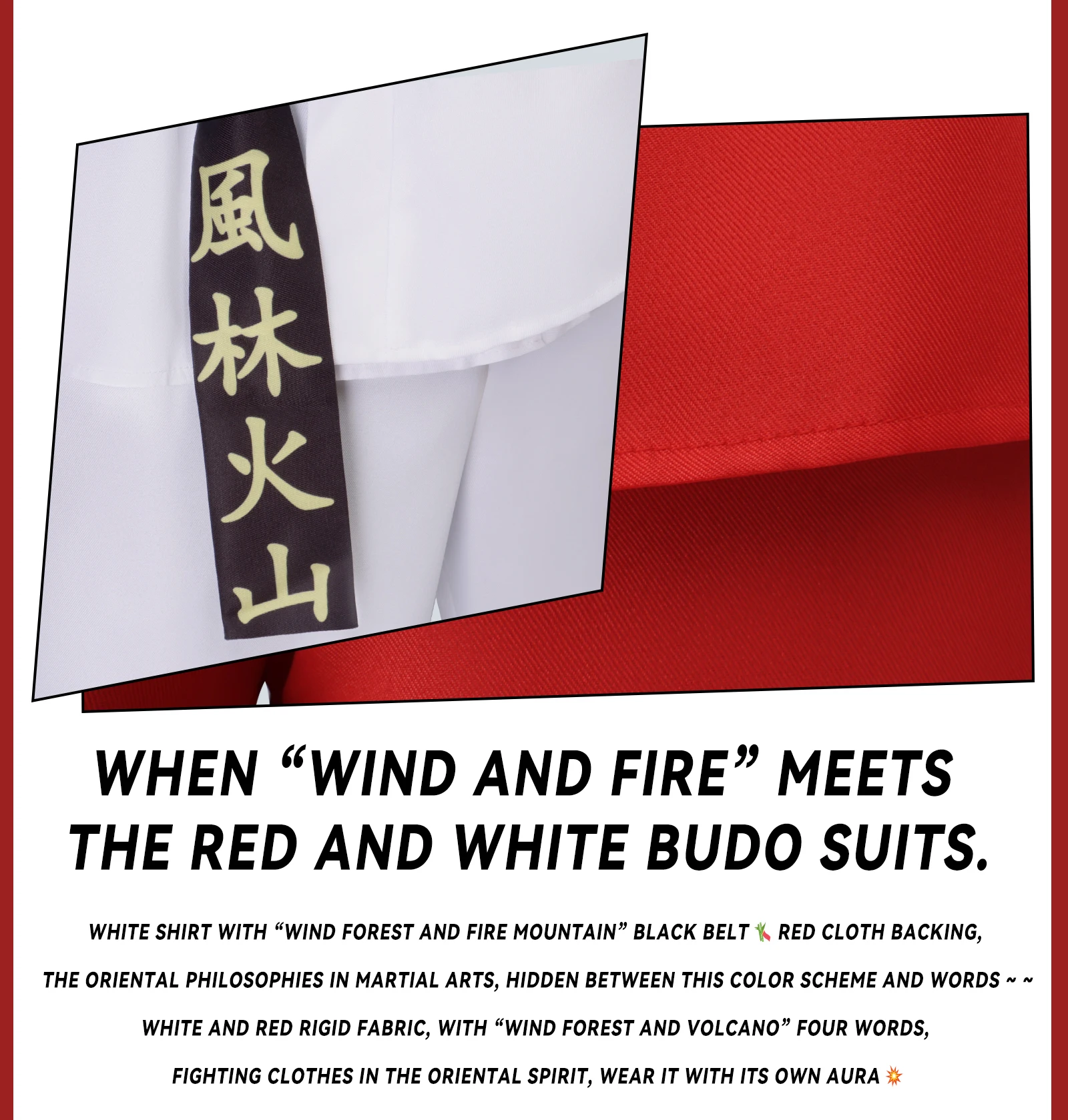 Street Fighter Ryu and Ken Martial Arts Uniform Cosplay Costume Set