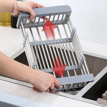 Stainless Steel Sink Drain Rack 1