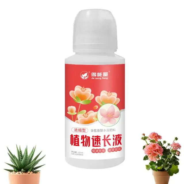Gyorsan Növekvő Folyékony Zamatos Műtrágya Célú Tápanyagok Oldat A Növények Kertjének És Talajának Sárga Leveleinek Megakadályozására - Image 5
