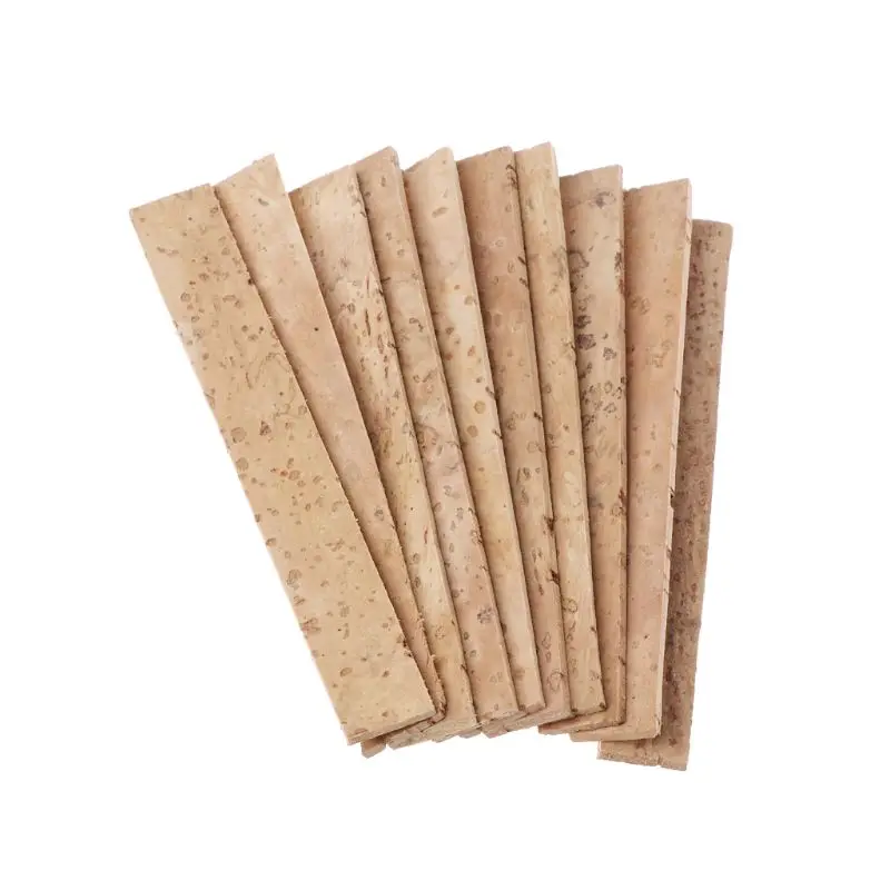 Clarinet and Saxophone Accessories 10pcs Clarinet Cork Joint Corks Sheets for Saxophones Musical Instruments F2TC