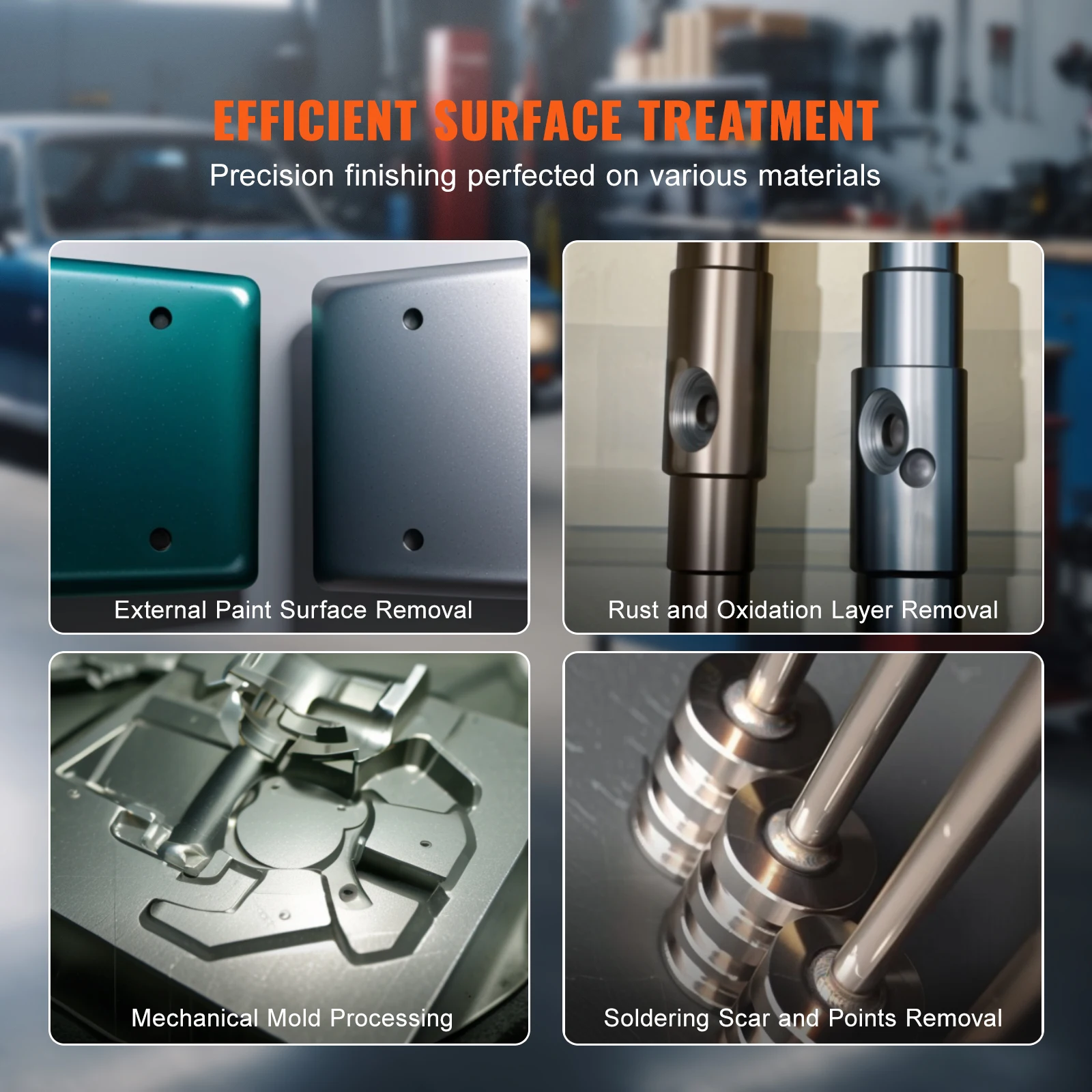 Portable Sand Blasting Cabinet for Rust Removal