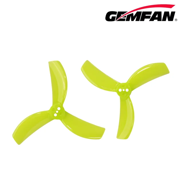 GEMFAN 2820 3-Blade Propeller 71mm 1.5mm CW/CCW PC Props For FPV Racing Drone Quadcopter 200mm Multiaxis Soccer Blad RC 4pairs 3