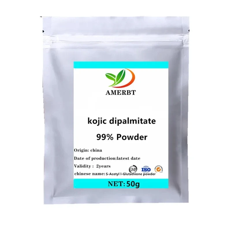 

99% kojic acid dipalmitate powder cosmetic grade Skin Whitening Delay Aging,skin lightening agent free shipping