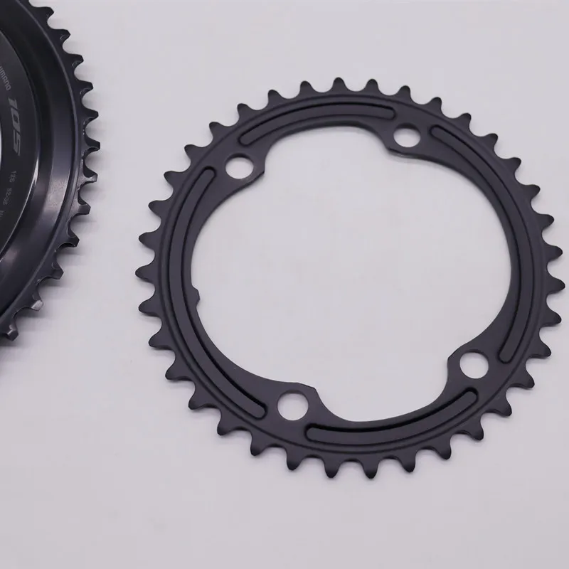 Description Picture 6 of itemShimano 105 R7100 Di2 Crankset Chainring 12s For FC-R7100 R8100 34T/50T/50-34T 52-36T Original Shimano