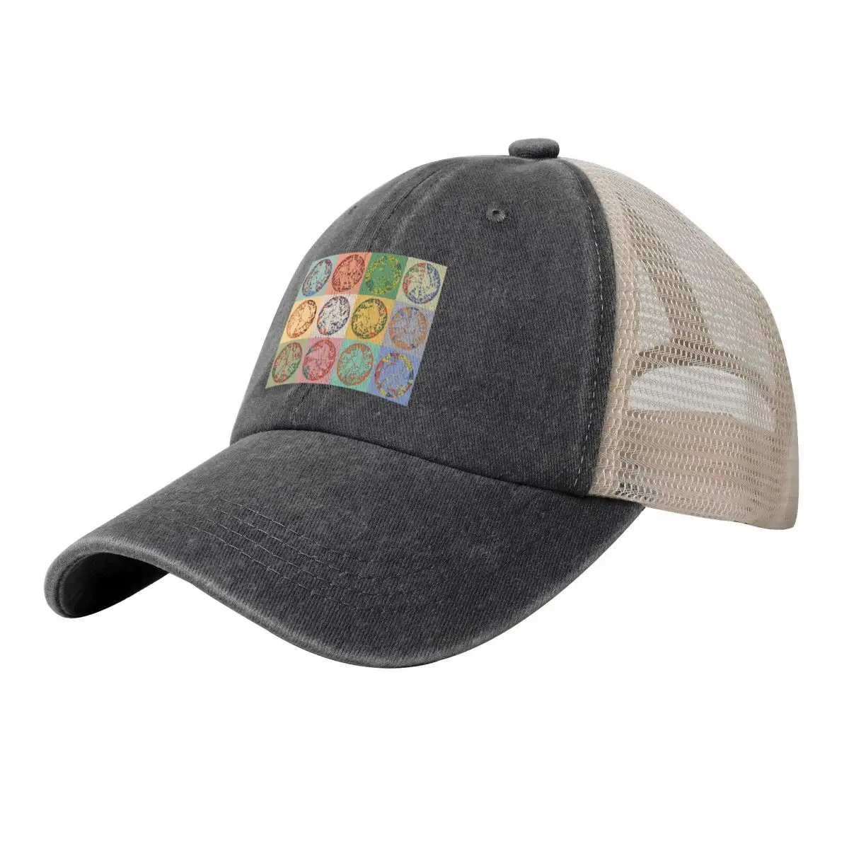 

Warhol Trees Baseball Cap Luxury Hat Thermal Visor Caps For Men Women's