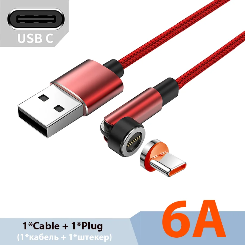 Red for Type C (6A)