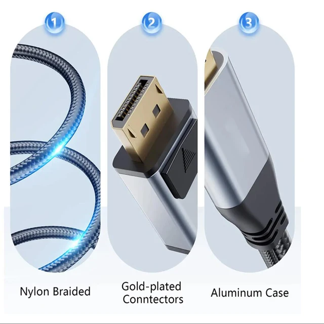 FOINNEX Adattatore HDMI A DisplayPort 4K 60Hz | Convertitore Con USB Per PC, Xbox, PS4 Su Monitor - Foto 12