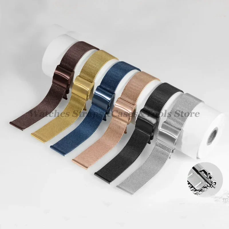 Stainless Steel Mesh Milanese Watch Strap Band