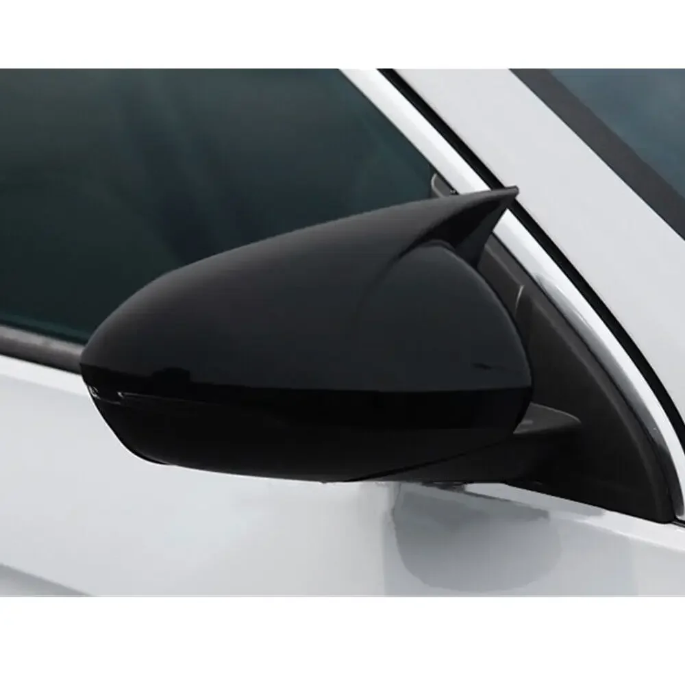 For Buick Regal Opel Insignia 2017-2021 Car Rearview Side Mirror Cover Wing Cap Sticker Exterior Door Case Trim Carbon Fiber