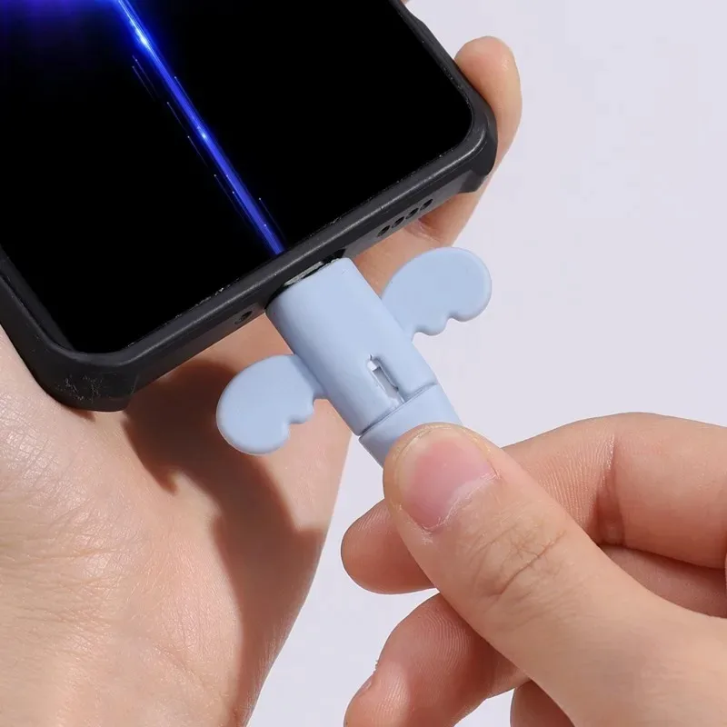 Cable Protector Universal Data Cable Protective Case for Samsung Iphone Oppo Phone Anti-tear Data Line Protector Winders 12/1PCS