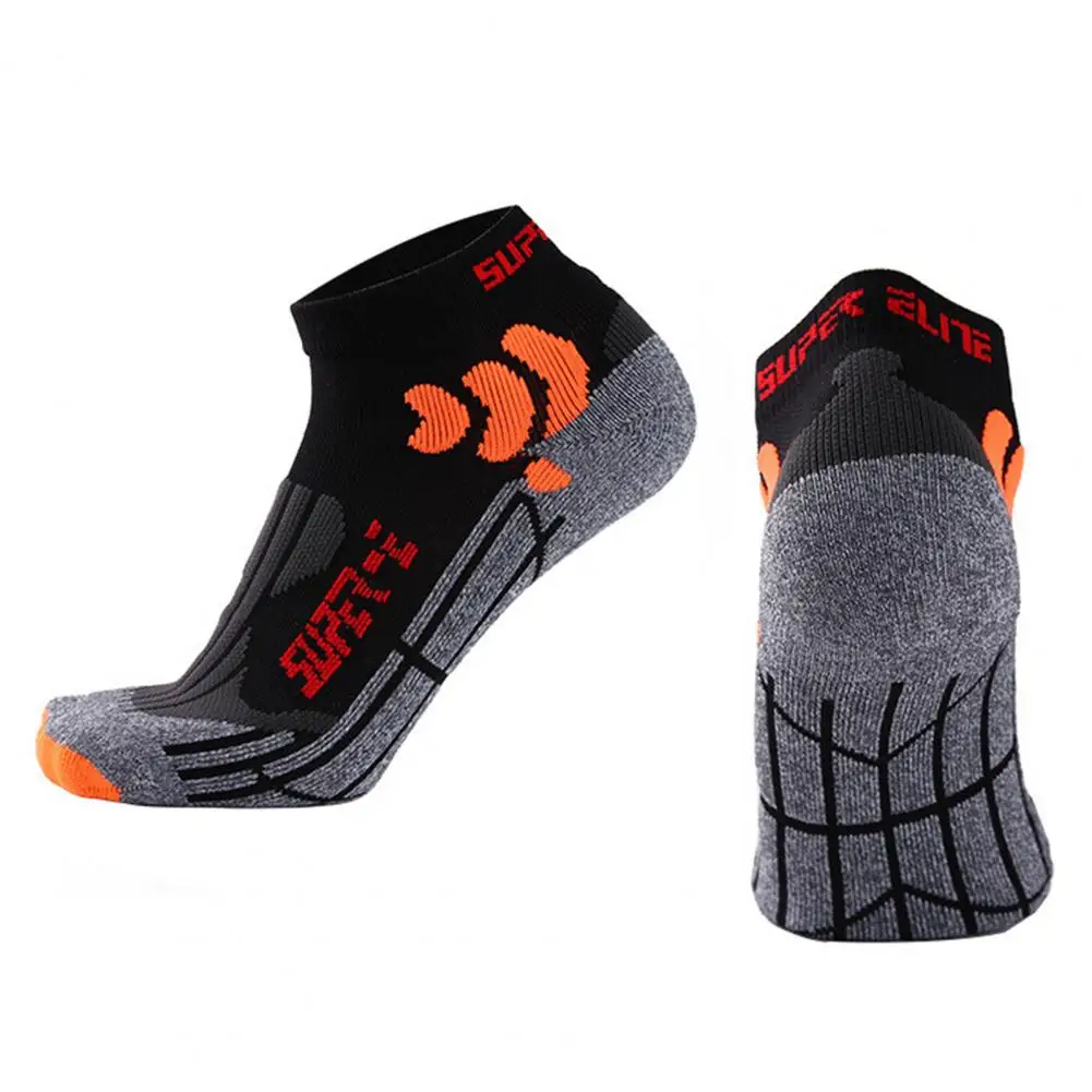 1 Pair Sport Ankle Socks Comfy Elastic Shock-proof Unisex Running Knitted Socks Running for Badminton running socks