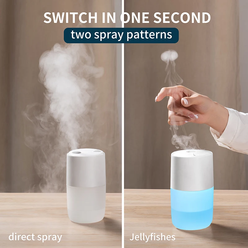 Portable 300ml Car Air Humidifier Jellyfish Portbale Aroma Diffuser USB Mist Sprayer Car Air Freshener Auto Interior Diffuser