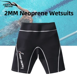2MM Neoprene Elastic Wetsuits Thicker Diving Snorkeling Surfing Pants Mens Womens Shorts Warm And Sunscreen Swimming Shorts