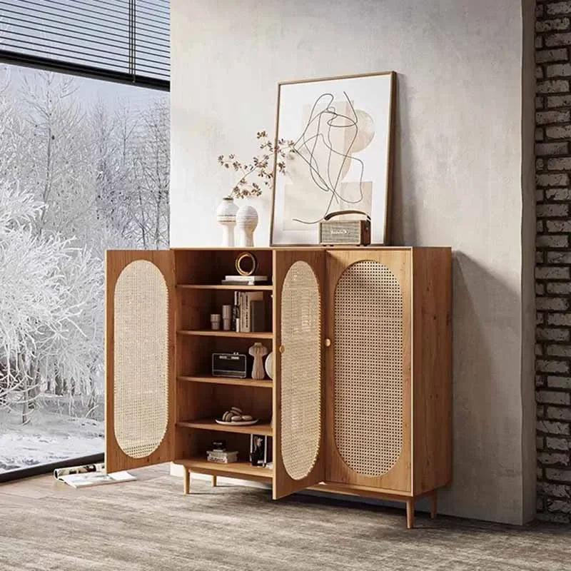 

Wood Entry Shoe Rack Organizer Modern Designs European Shoe Cabinets Drawers Shelf Vertical Muebles Hogar Living Room Furniture