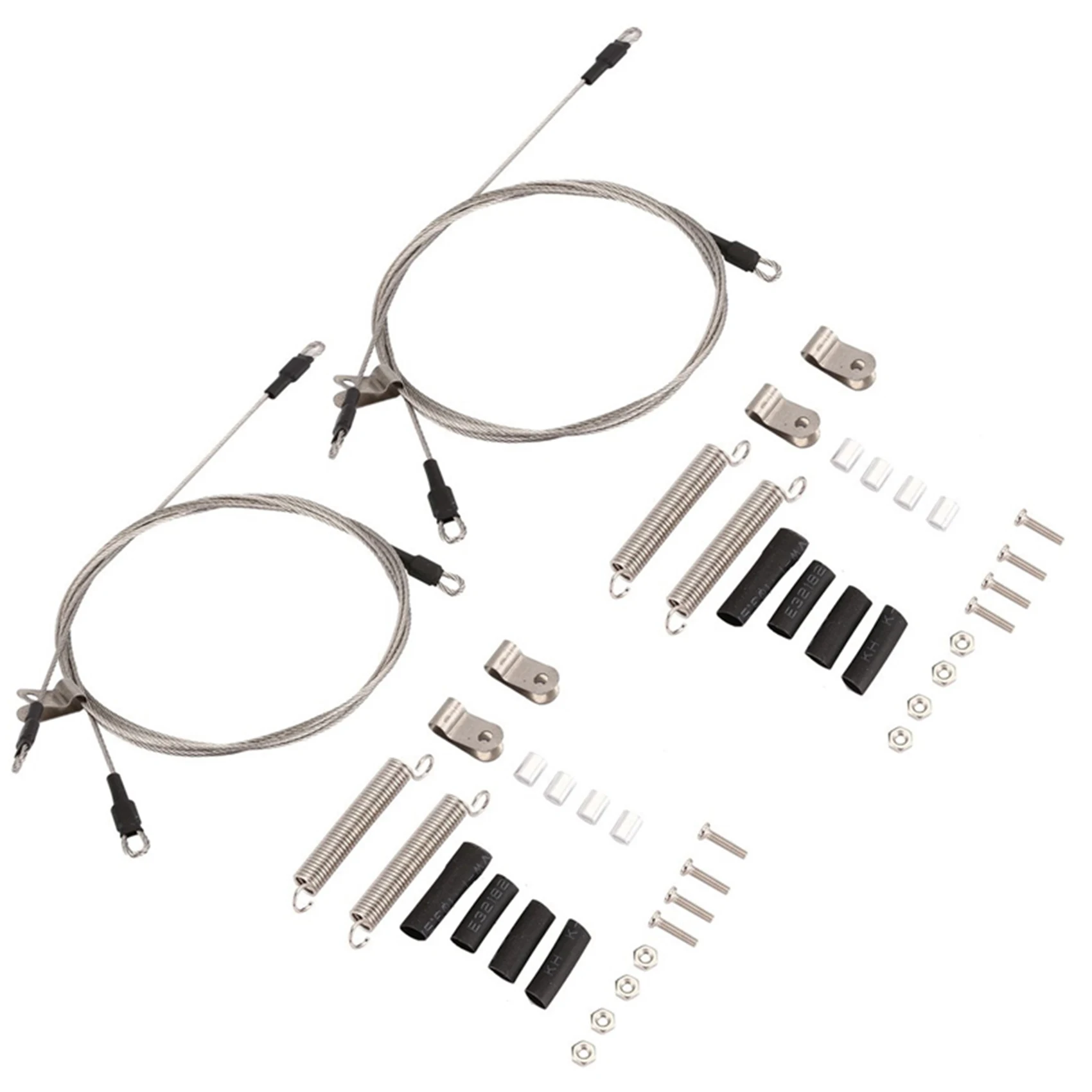 

3X Rc автомобиль Модифицированная часть стальной трос для 1/10 Rc Crawler Traxxas Trx-4 Trx4 Axial Scx10 D90 D110