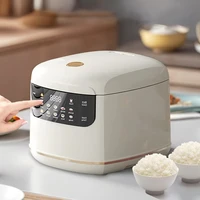 Multicuiseur cuiseur à riz électrique 110V 220V Pot antiadhésif 1-3 personnes Mini Machine de cuisson cuiseur à riz intelligent cuit à la vapeur cuisine 2L 2