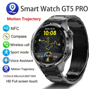 Reloj inteligente GT5 PRO, pantalla AMOLED HD, Bluetooth, llamada, trayectoria GPS, NFC, brújula de ritmo cardíaco * COMPRA INTERNACIONAL* 1 Reloj inteligente GT5 PRO, pantalla AMOLED HD, Bluetooth, llamada, trayectoria GPS, NFC, brújula de ritmo cardíaco * COMPRA INTERNACIONAL* 1