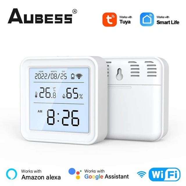 Tuya Zigbee Wifi Temperature Humidity Sensor Indoor Outdoor Hygrometer Thermometer  Detector Smart Life Remote Control For Home - Automation Modules -  AliExpress