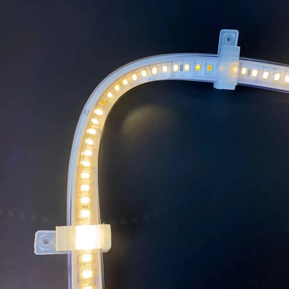 LED Strip Connector Cable Management Led Fix Holder Clips with Screw Cable Management For 8-20MM Fita Led RGB Neon Lights