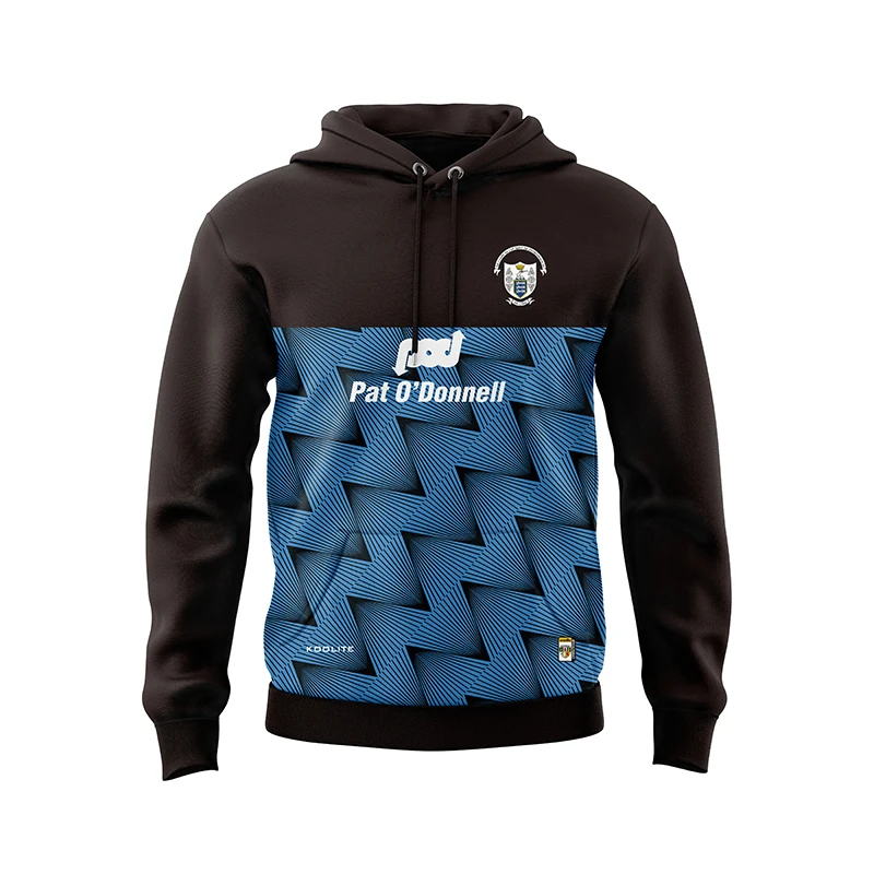 Clare GAA Training Jersey MENS HOME HOODIE RUGBY JERSEY Size: S-M-5XL