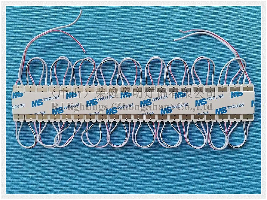 mini LED light module for small sign letter with lens aluminum PCB waterproof DC12V 40mm X 13mm X 4mm SMD 2835 2LED