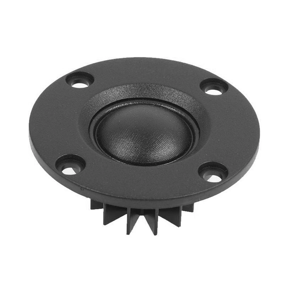 2Pcs 6&Omega; 30W Black Silk Film Soft Dome Tweeter Speaker Unit