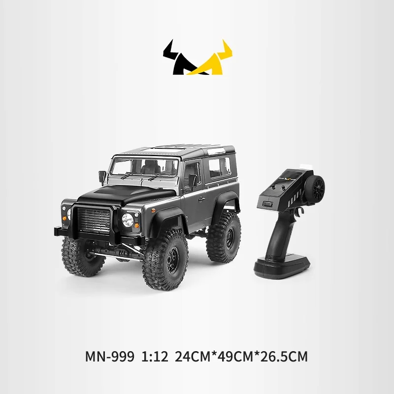 New Mn999 1:10 Full Proportion Rc Model Remote Control Car Climbing Car Off-Road Vehicle Children'S Toys Electric Vehicle 4