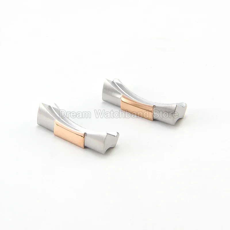 Exquisite Premium Stainless Steel Watchband End Link with Fine-Polished Finish