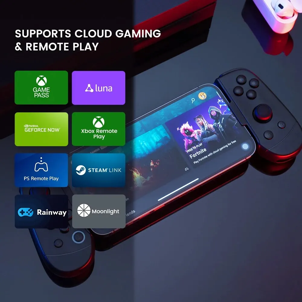 Remote Play Geforce Now Xcloud LEADJOY M1B Mobile Phone Gamepad