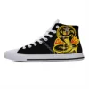 Kai Karate Anime Cartoon Fang Fashion Cobra Eagle Casual Cloth Shoes High Top Comfortable Breathable 3D Print Men Women Sneakers 3
