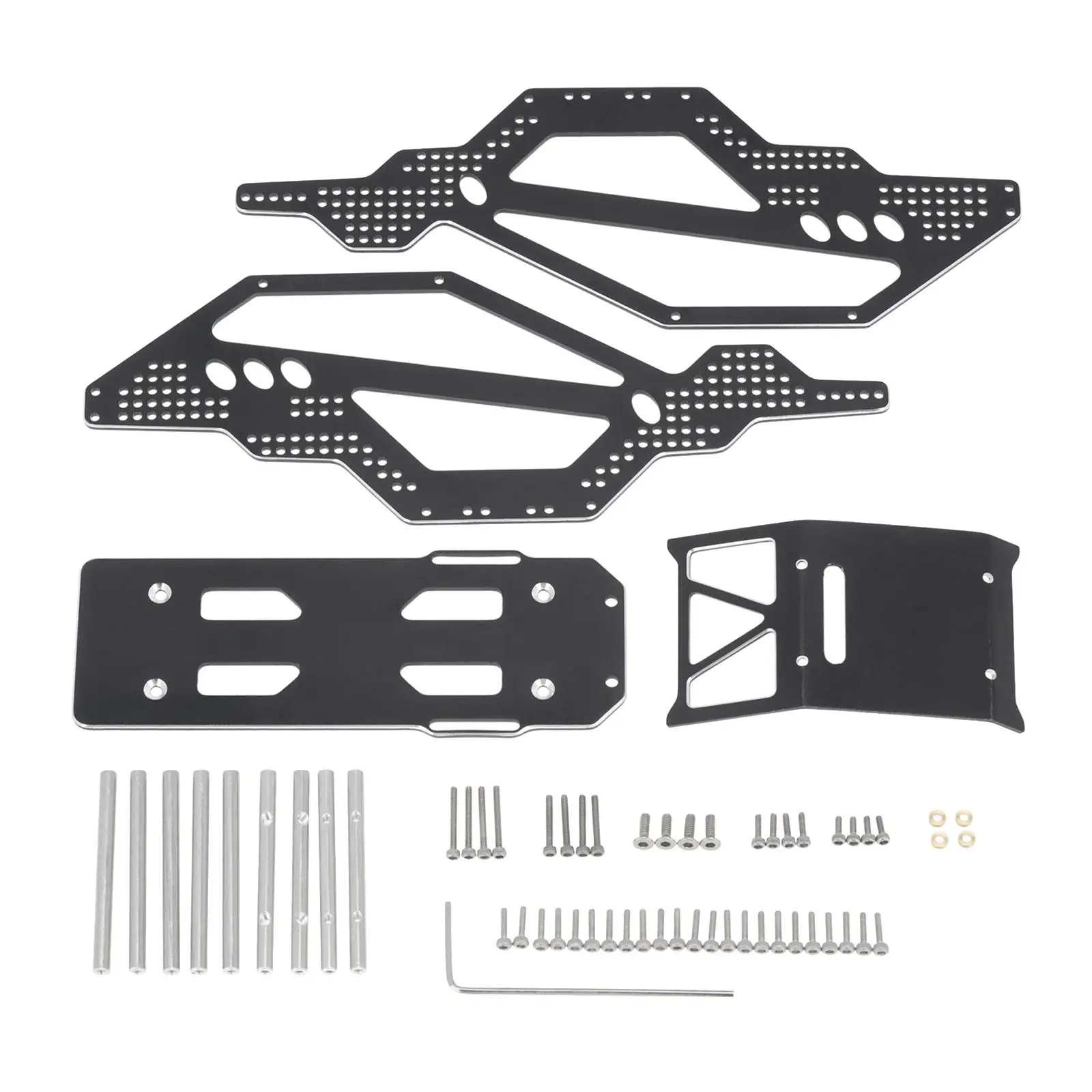 Kit châssis alliage aluminium CNC Axial SCX24 1/24 RC Crawler
