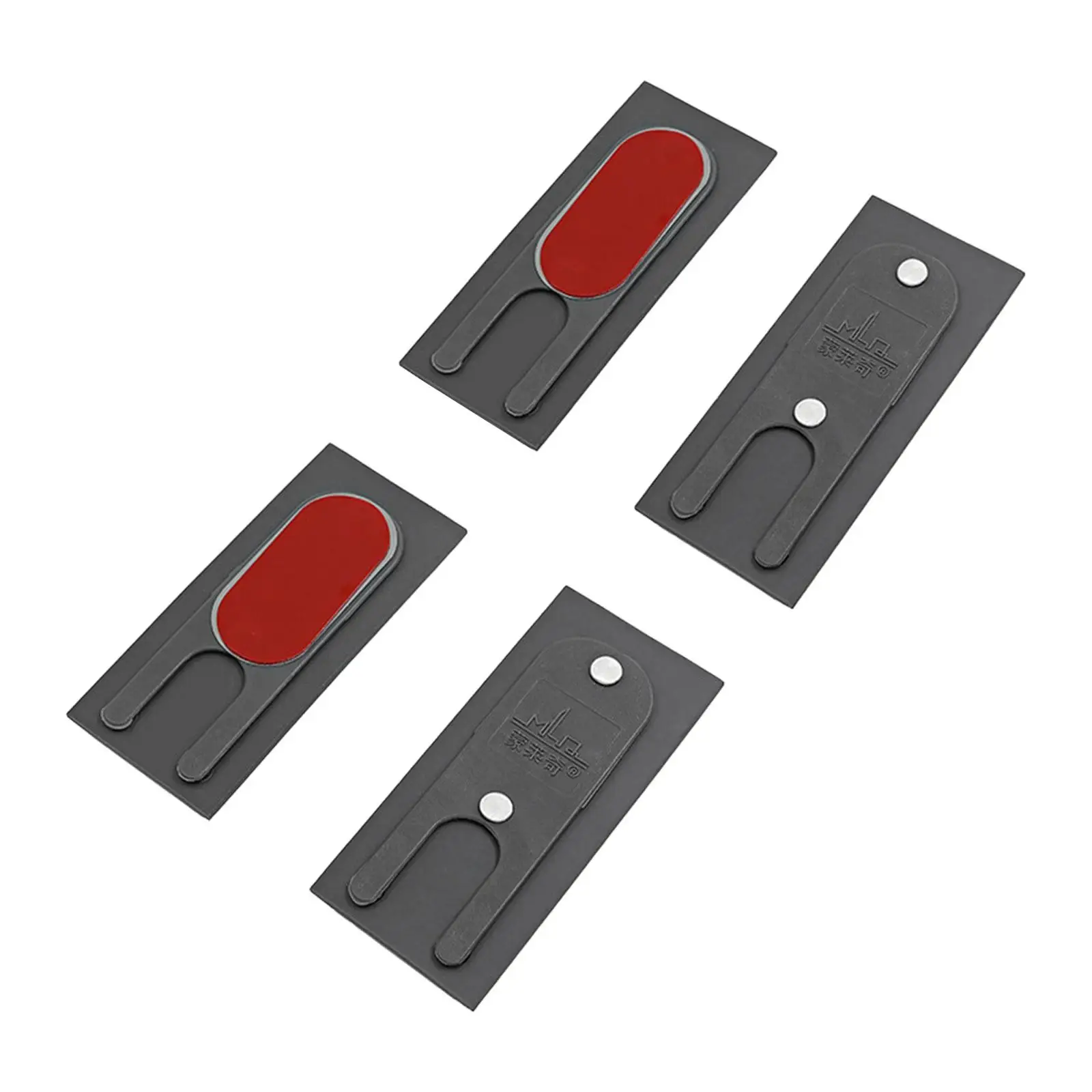 Set of 4Pcs Self Adhesive Windproof Block Sealing Block Accessories for Sliding Door Window Multifunctional Repair Parts Sturdy