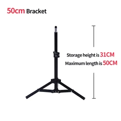 Versatile 160CM Extendable Selfie Stick Tripod with 360° Rotation and Photography Stand (0.5M)