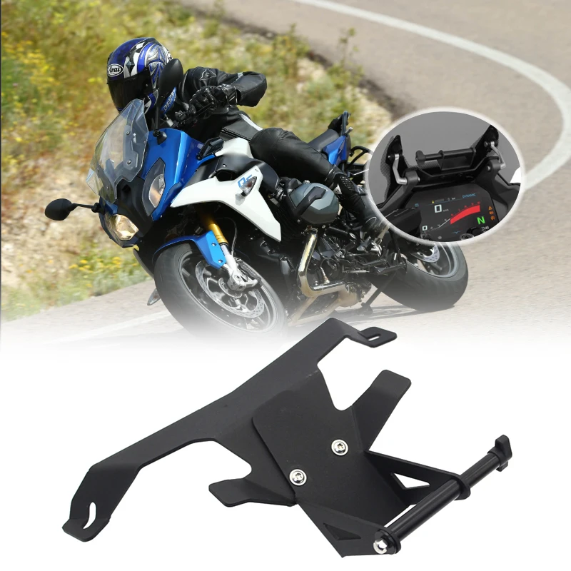 

For BMW R1200RS LC R 1200 RS 2019- Motorcycle GPS Phone Navigation Bracket Front Bar Phone GPS Holder Mount Stand