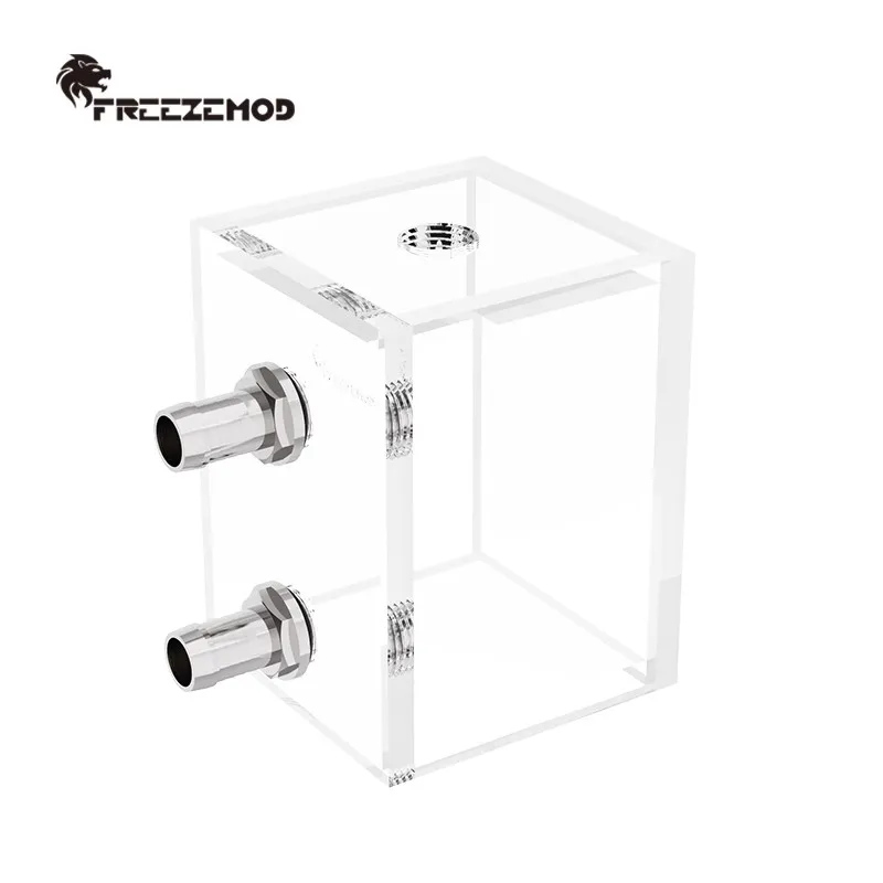 Cikonielf Raccord Cannelé 90 Degrés PC Refroidissement Par Eau Deux