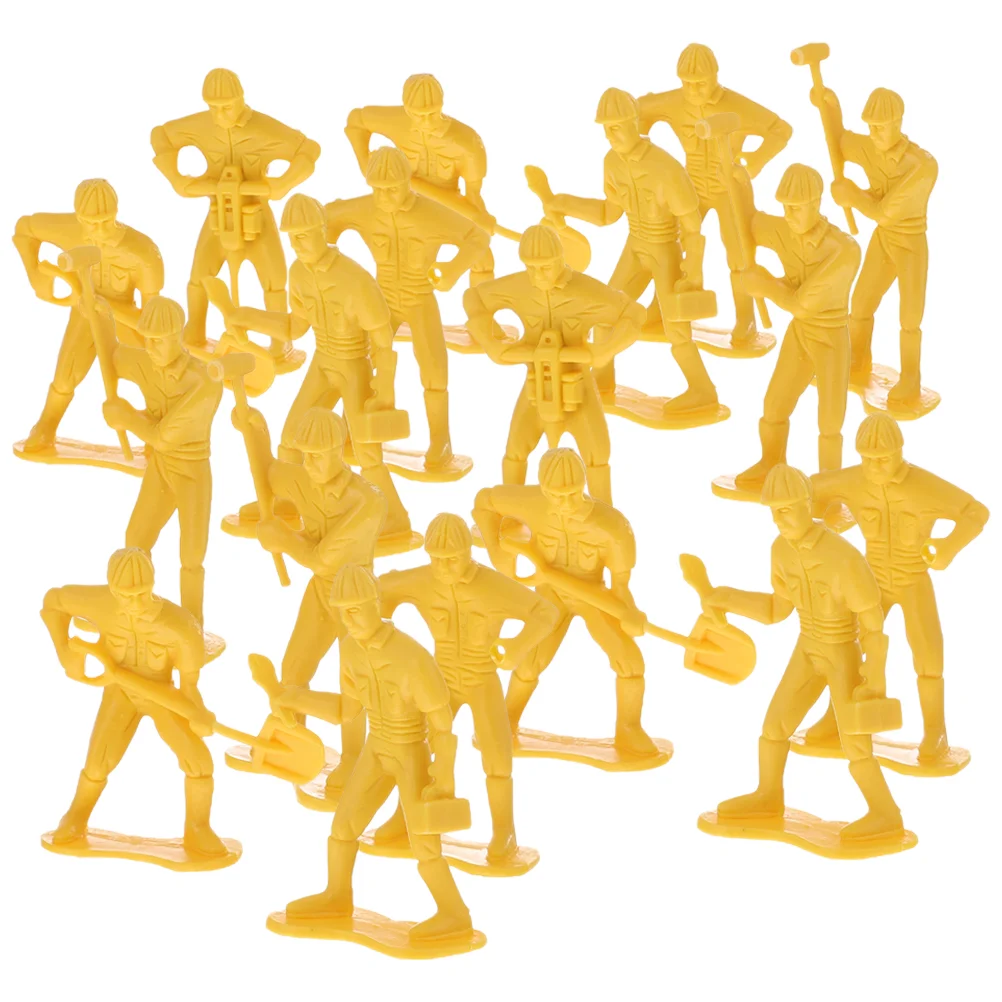 Simulator Engineering Man Model Tiny People Figure Emergency Repair Team Models Childrens Toys