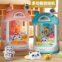 Children's Claw Machine Electric Toys Pinch Doll Twist Egg Game Machine Playing House Boys Girls Gifts Toys Small Gaming Devices 1