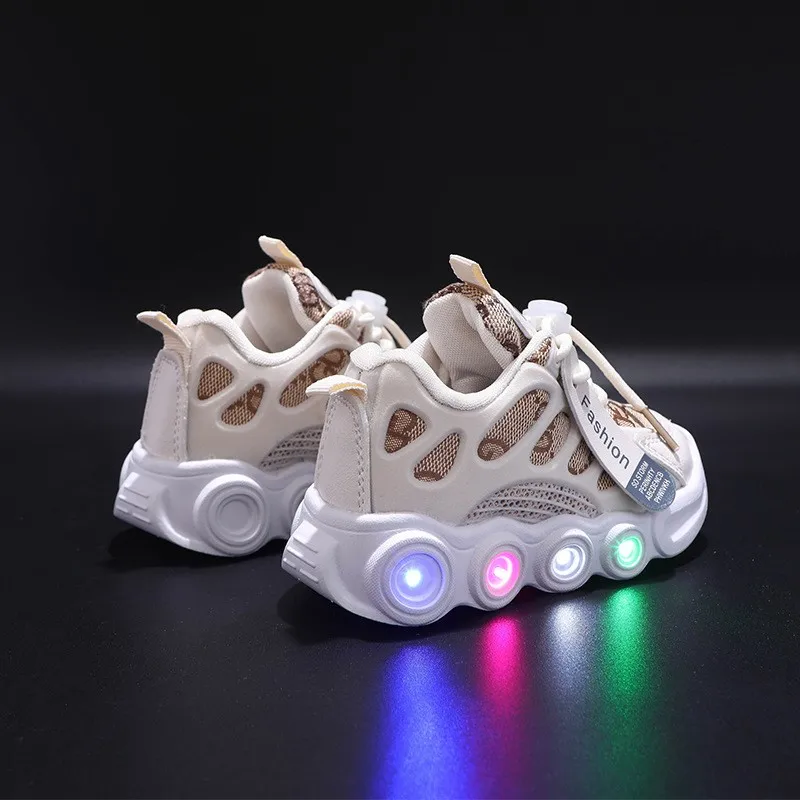 Children's Led Shoes Boys Girls Lighted Sneakers Baby Boys Shoes Kids Fashion For Girl Toddler Zapatillas De Deporte