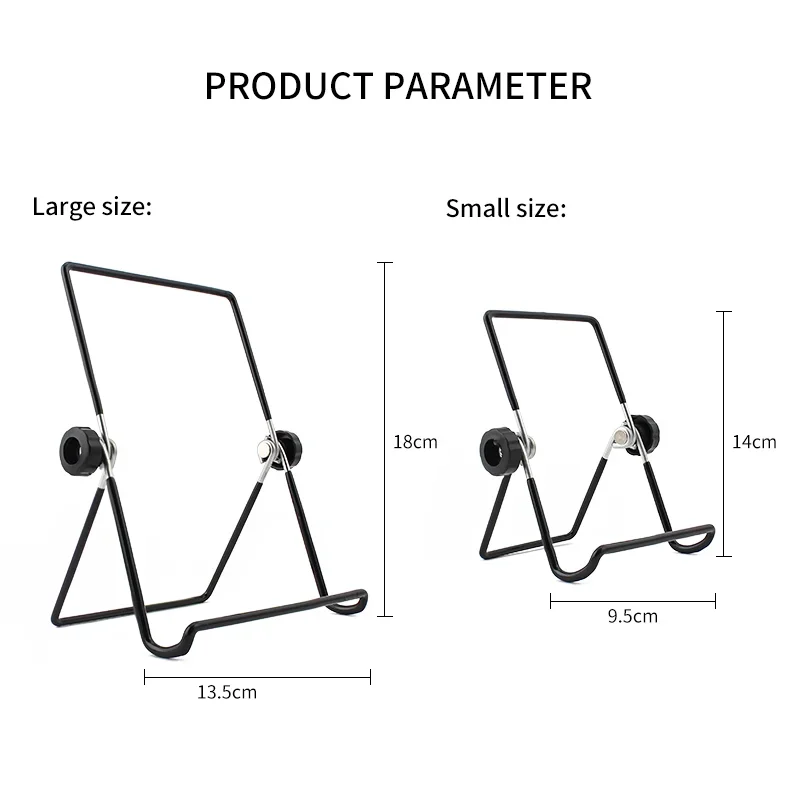 Desktop Metal Steel Multi-angle Non-slip Portable Foldable Adjustable Stand Holder for IPad Samsung Holder Tablet