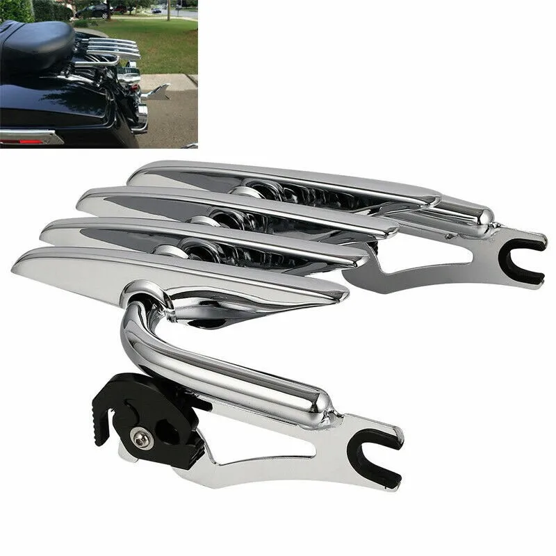 Motorcycle Detachable Luggage Rack For Harley Touring Electra Glide Road King FLHRC FLHT FLHX 2009- 18