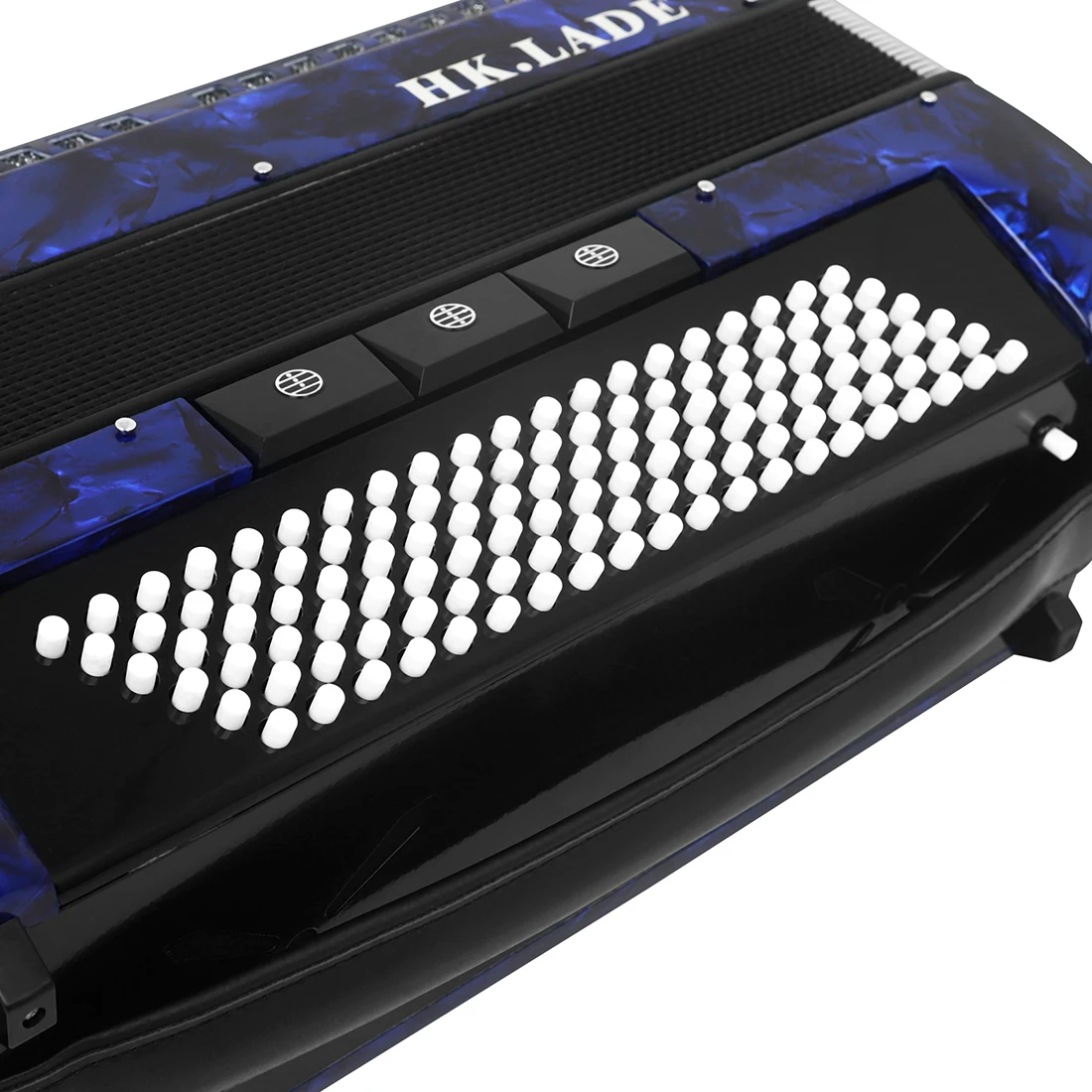 Hk · lade ah-40 blaues Akkordeon 41 Taste 120 Bass 7 Tastatur Stimme profession elles Bajan Akkordeon für Performance-Tastatur instrument – Detail 9