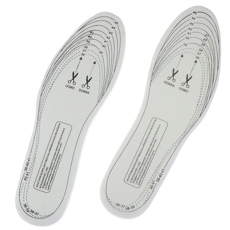 

1Pair New Memory Foam Shoe Pad Insoles Thin Insole Breathable Sweat Absorbing Comfortable Massage Shock Sport Shoes Pad