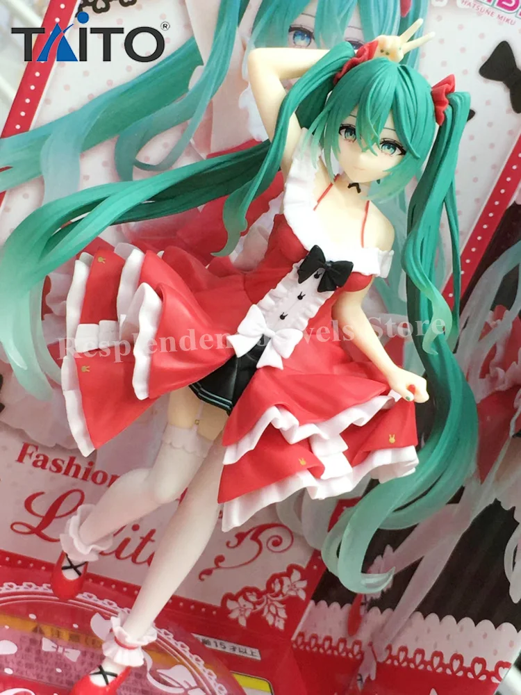TAITO HATSUNE MIKU SAKURA MIKU CHERRY CUSHION VER. DESKTOP CUTE FIG