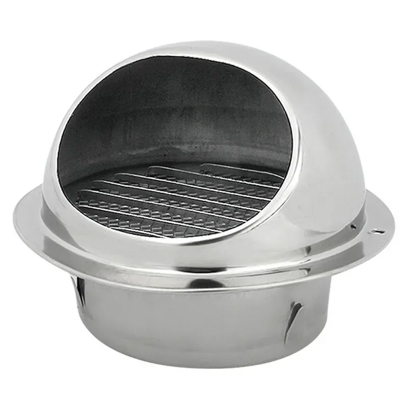 Stainless Steel Wall Ceiling Air Vent Ducting Ventilation Exhaust Grille Cover air vent grille ventilation grille air vent cover ducting ventilation cover Outlet Heating Cooling & Vents Cap Waterproof