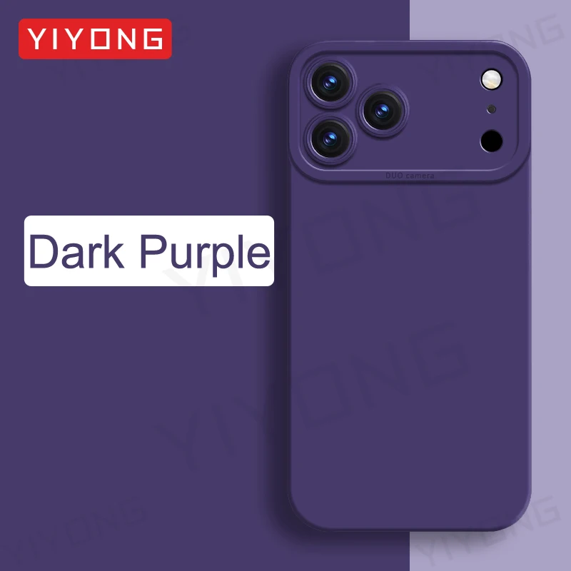 YIYONG Original Soft Liquid Silicone Phone Cover