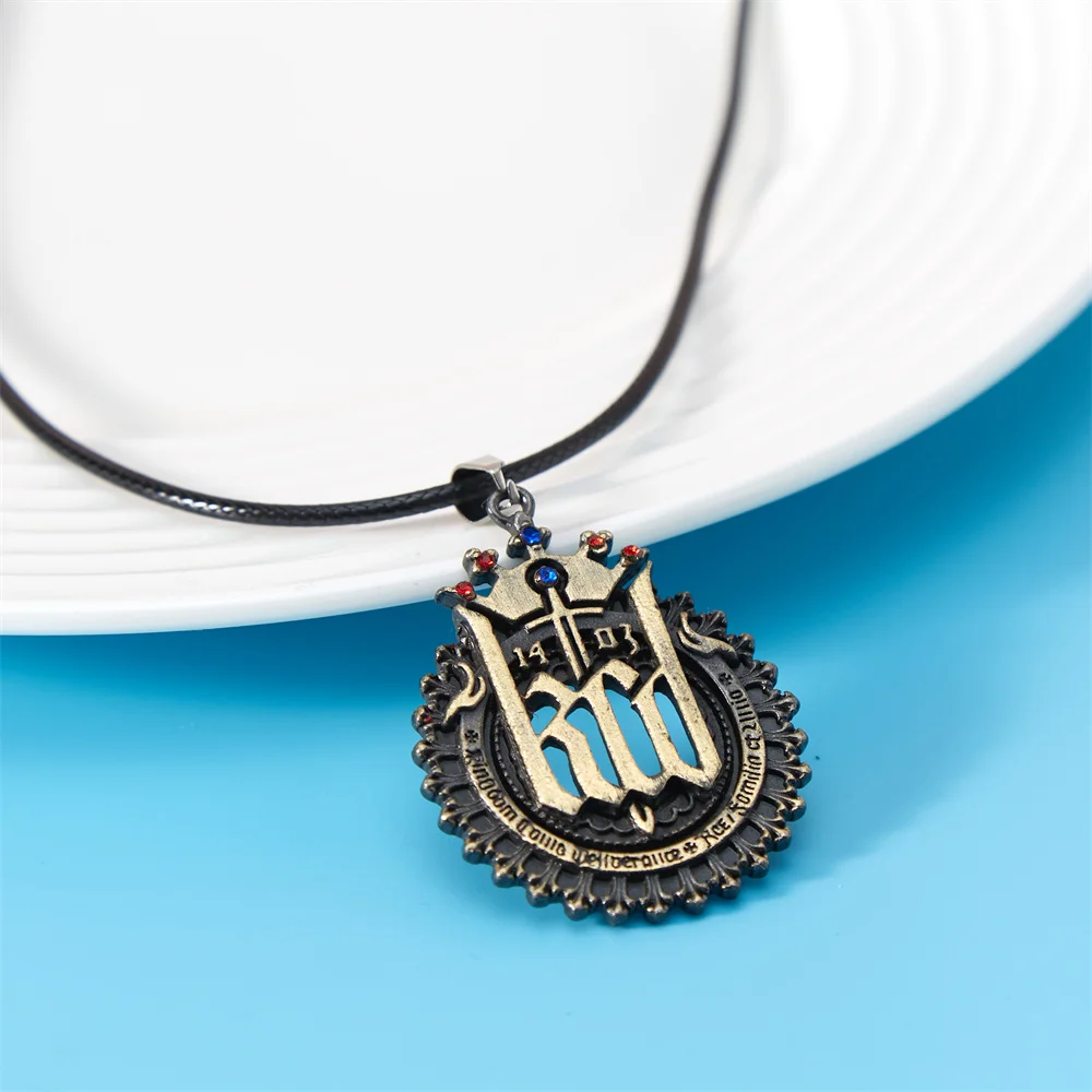 Kingdom and Come Necklace Hot Game Deliverance Series Pendant Inlay Crystal Exquisite Chain Jewelry Collection Cosplay 2