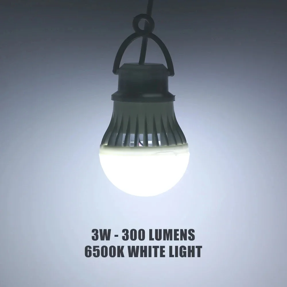 USB Lamp Bulb 3/5/7W 5V Emergency Light Lamp LED USB Rechargeable Portable Camping Lantern For Outdoor Camping Tent Lighting